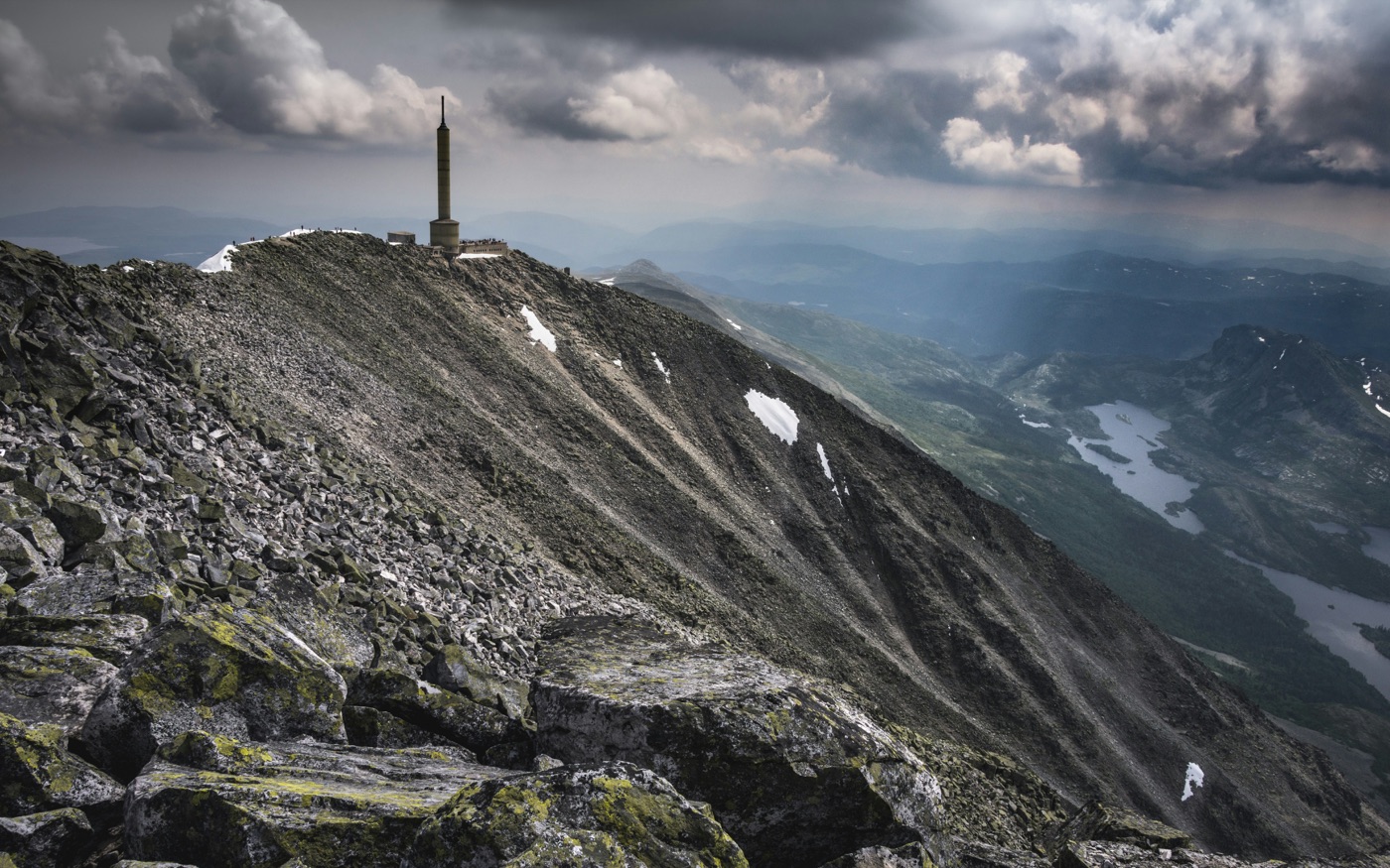 Sognefjord panorama from Bergefjellet