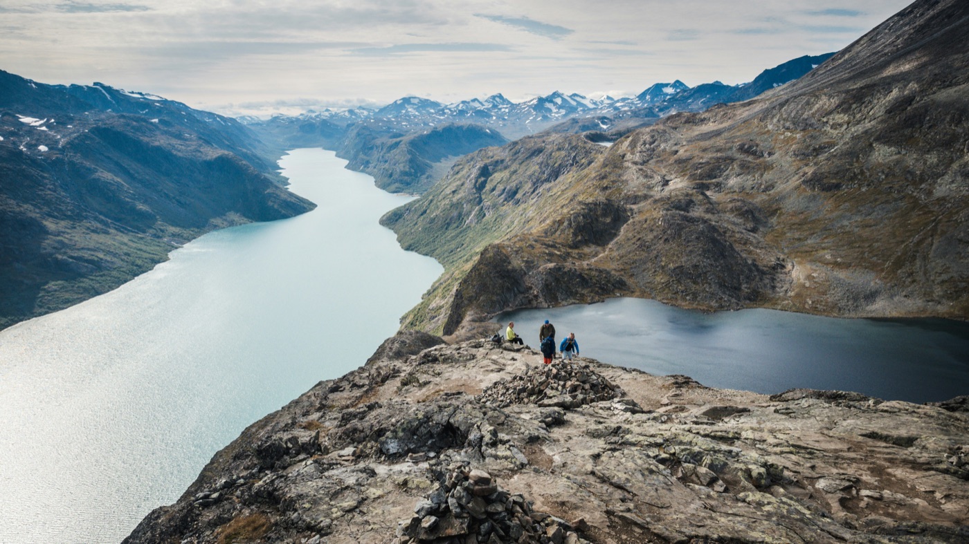 High terrain at Solrenningen alpine plateau
