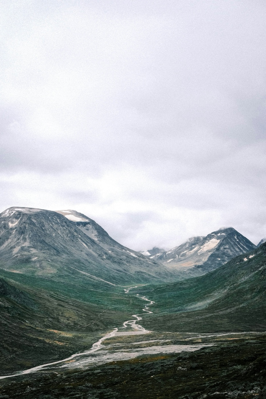 Mountain panorama from Solrenningen, Vestland